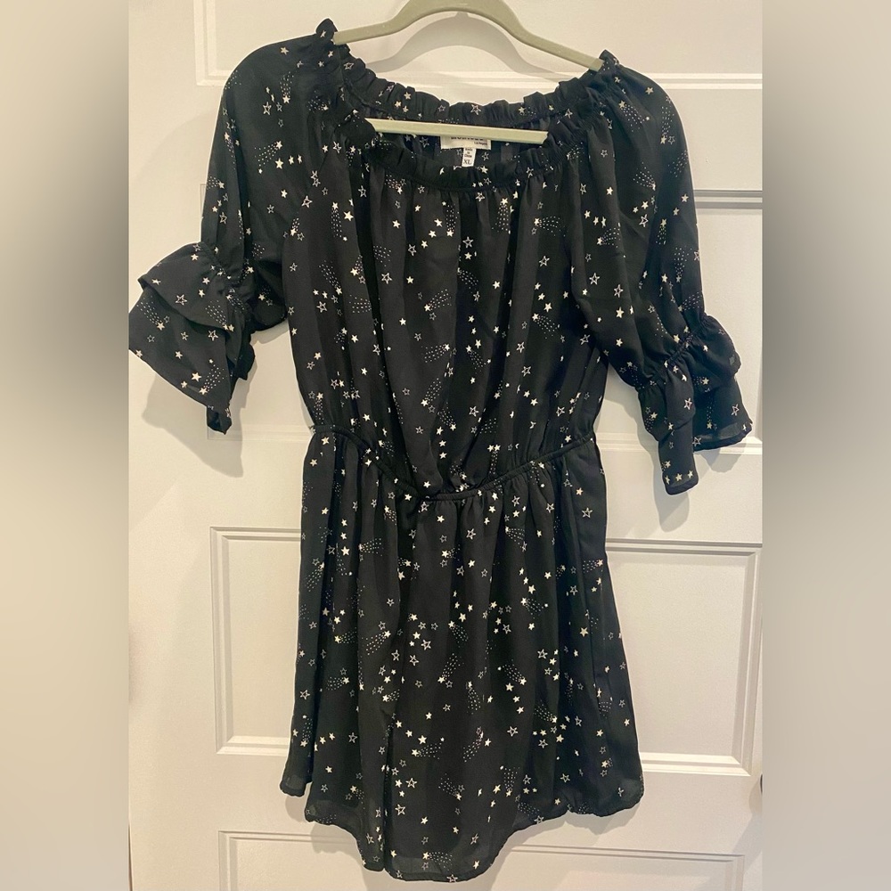 Monteau Black Junior Romper Sz XL